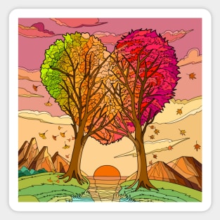 Seasons of Love Sticker